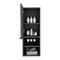 Tuhome Mila Bathroom Cabinet, Two Interior Shelves, Two External Shelves, Single Door Cabinet, Smokey Oak MLI6586 - alternate 5